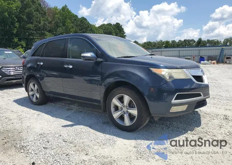 2011 Acura Mdx Technology z USA, uszkodzony, nr VIN 2HNYD2H43BH550909